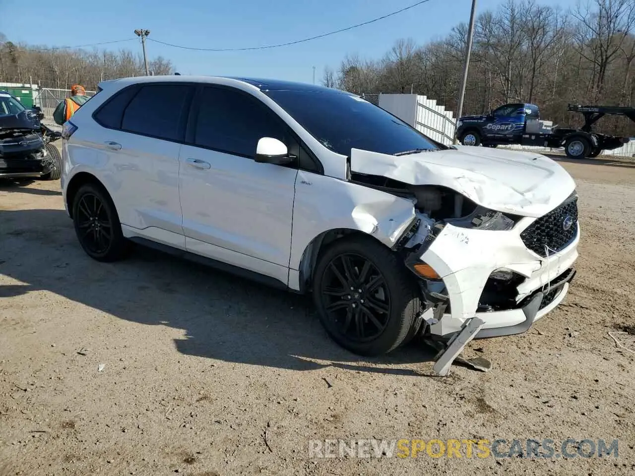 4 fotografías del automóvil dañado 2FMPK3J94MBA62170 FORD EDGE 2021