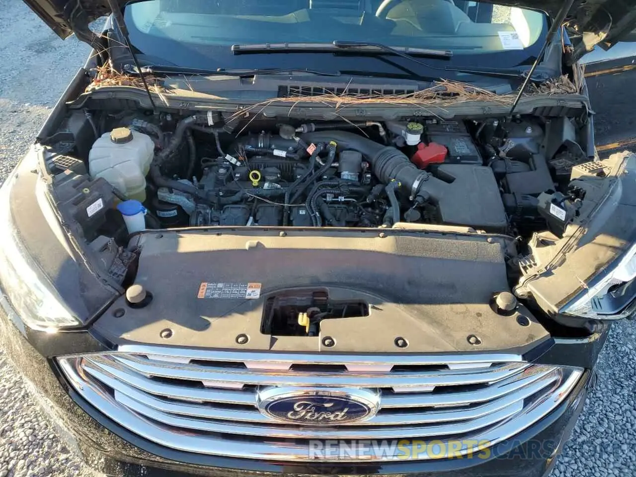 12 fotografías del automóvil dañado 2FMPK3J95MBA01975 FORD EDGE 2021