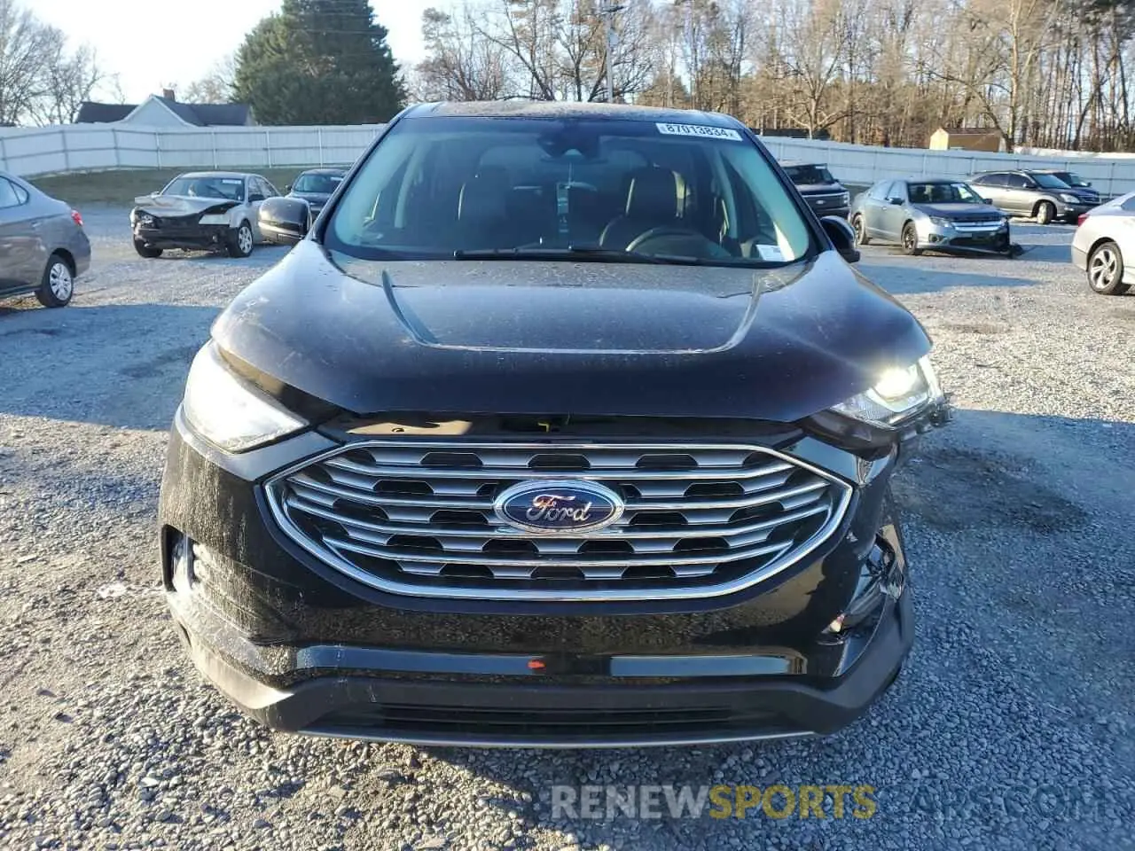 5 fotografías del automóvil dañado 2FMPK3J95MBA01975 FORD EDGE 2021