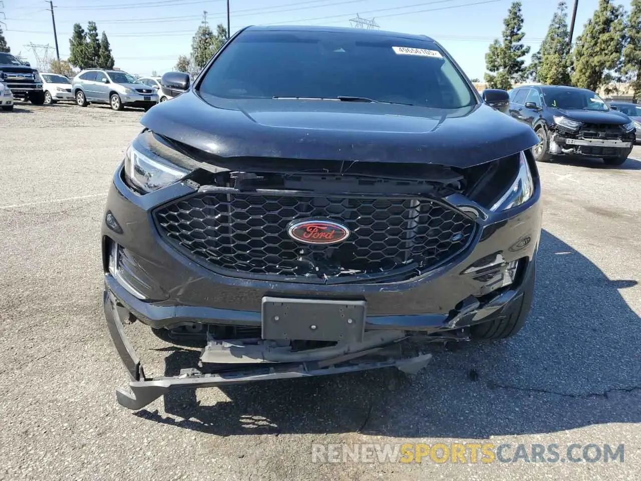 5 fotografías del automóvil dañado 2FMPK3J96MBA03198 FORD EDGE 2021
