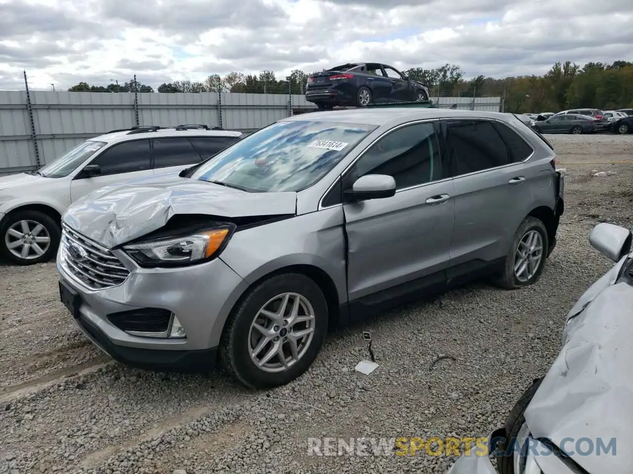 1 fotografías del automóvil dañado 2FMPK3J97MBA02626 FORD EDGE 2021