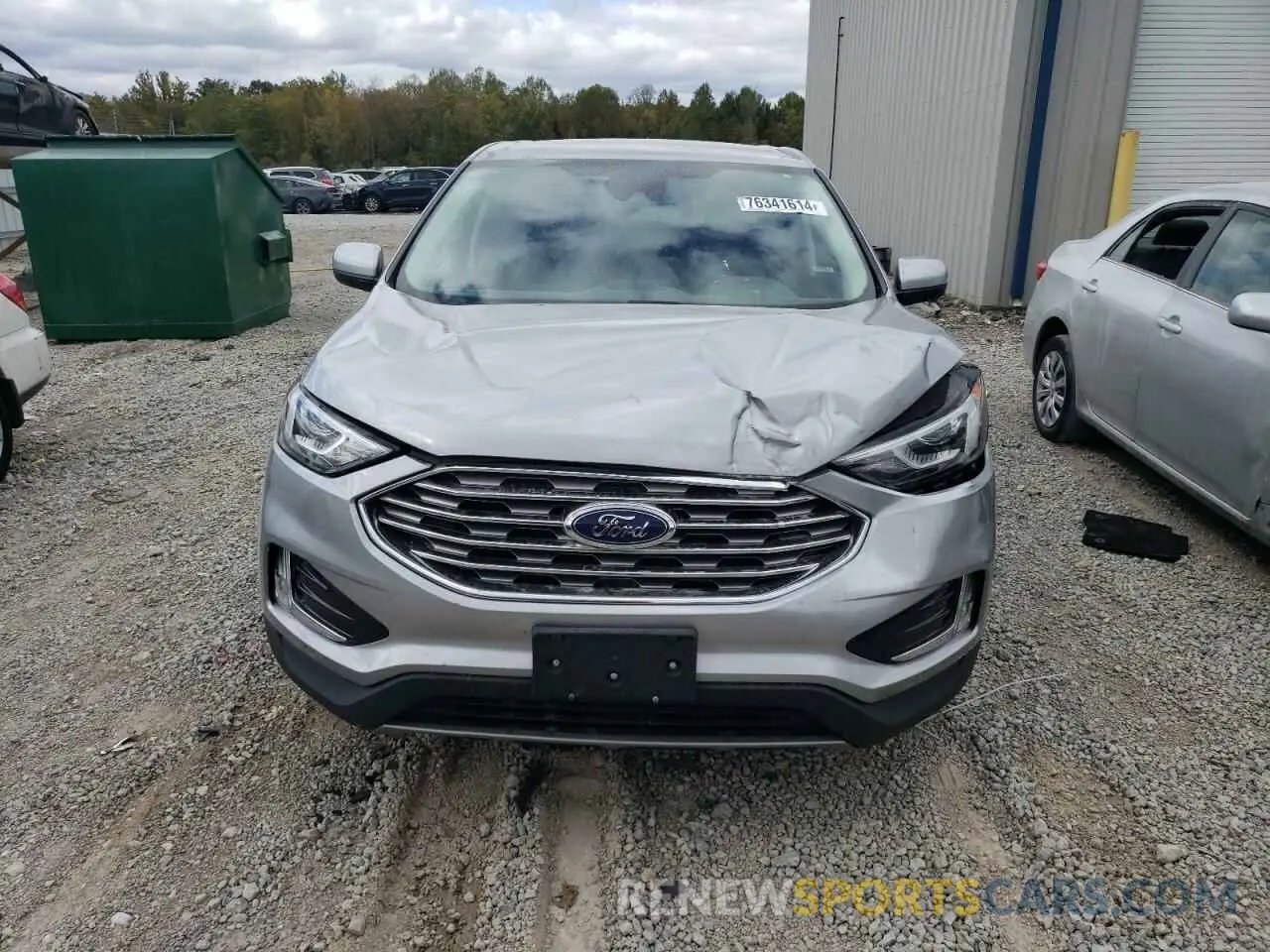 5 fotografías del automóvil dañado 2FMPK3J97MBA02626 FORD EDGE 2021