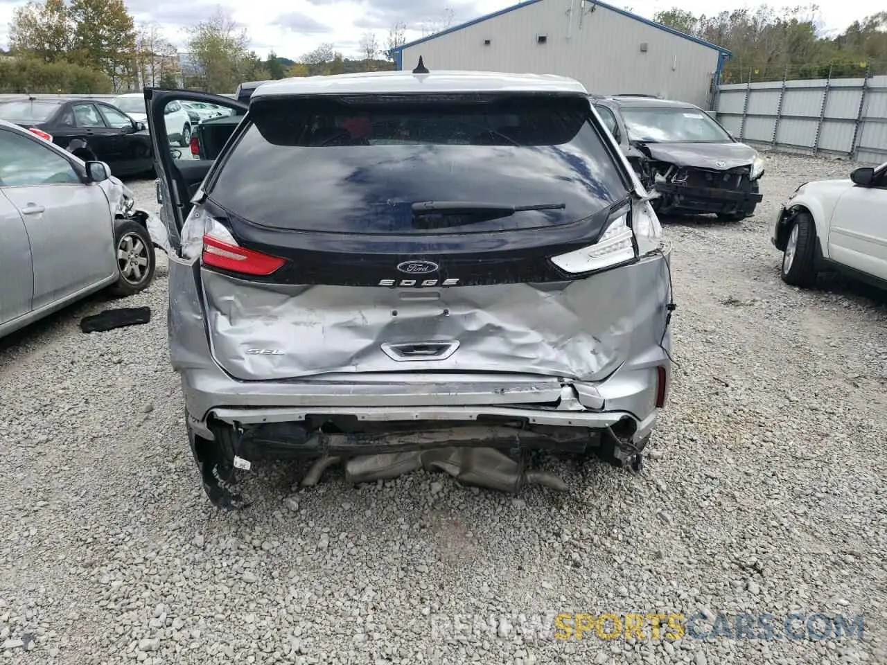 6 fotografías del automóvil dañado 2FMPK3J97MBA02626 FORD EDGE 2021