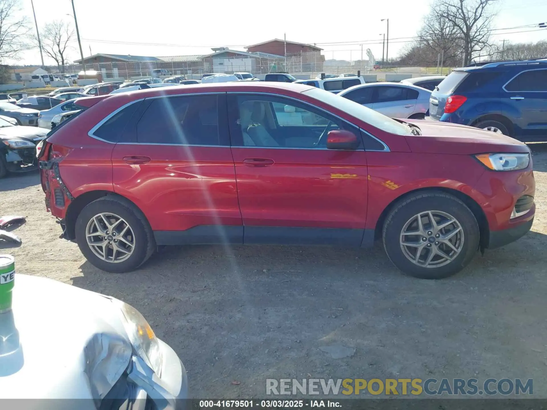 14 fotografías del automóvil dañado 2FMPK3J97MBA08961 FORD EDGE 2021