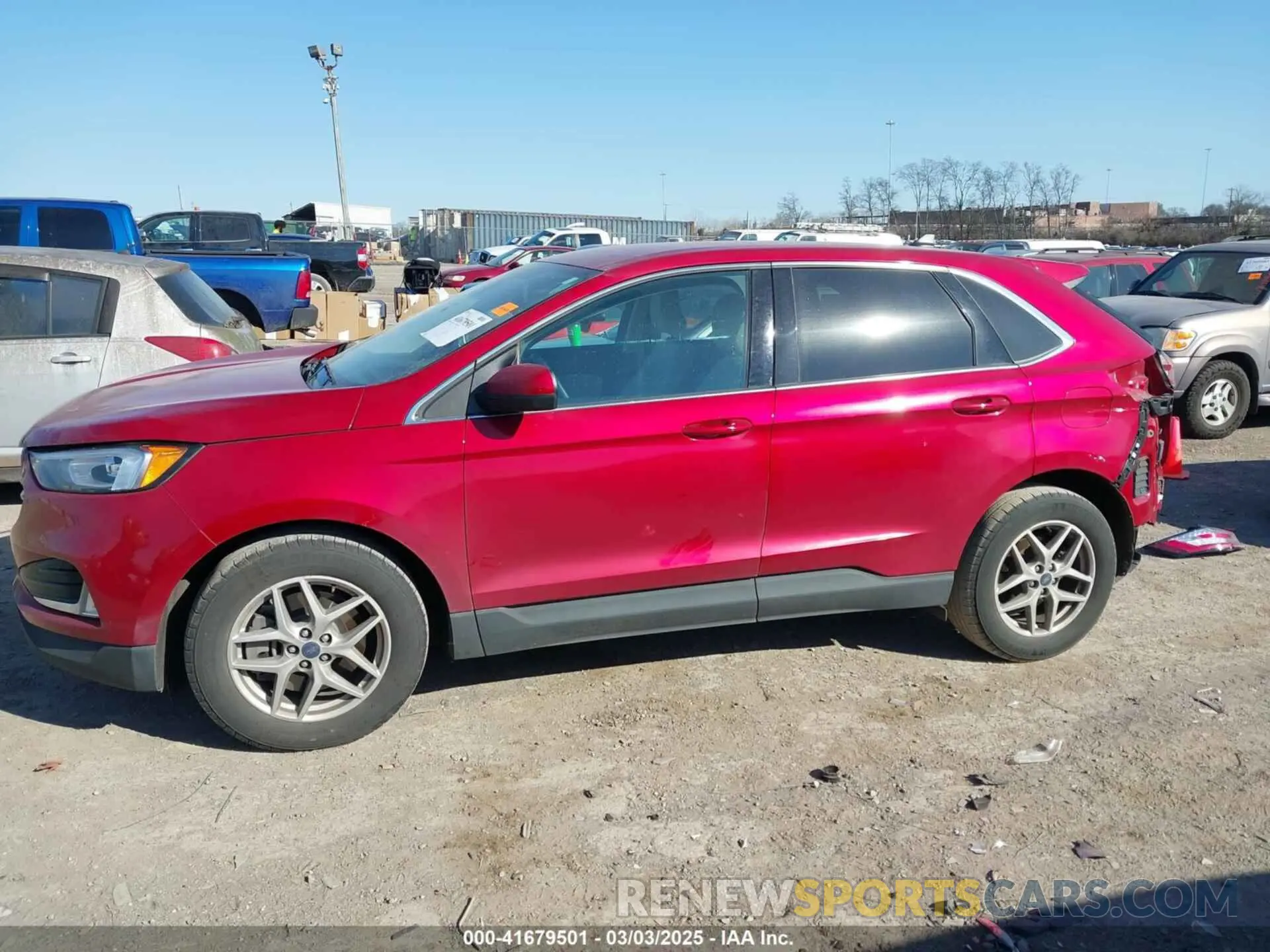 15 fotografías del automóvil dañado 2FMPK3J97MBA08961 FORD EDGE 2021