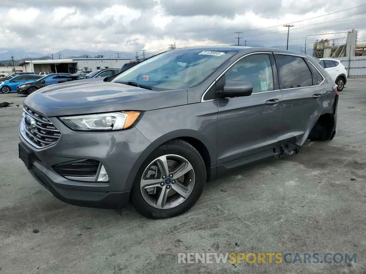 1 fotografías del automóvil dañado 2FMPK3J98MBA13327 FORD EDGE 2021