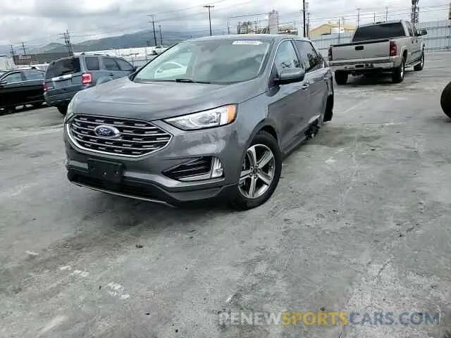 12 fotografías del automóvil dañado 2FMPK3J98MBA13327 FORD EDGE 2021