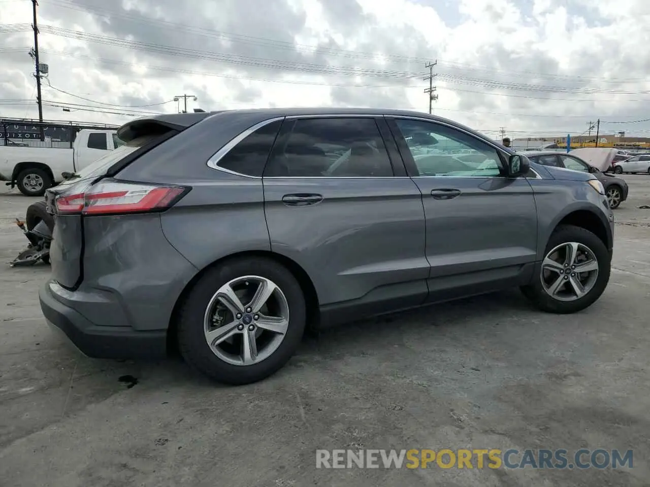 3 fotografías del automóvil dañado 2FMPK3J98MBA13327 FORD EDGE 2021