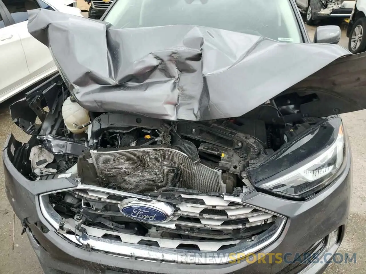 12 fotografías del automóvil dañado 2FMPK3J9XMBA64179 FORD EDGE 2021