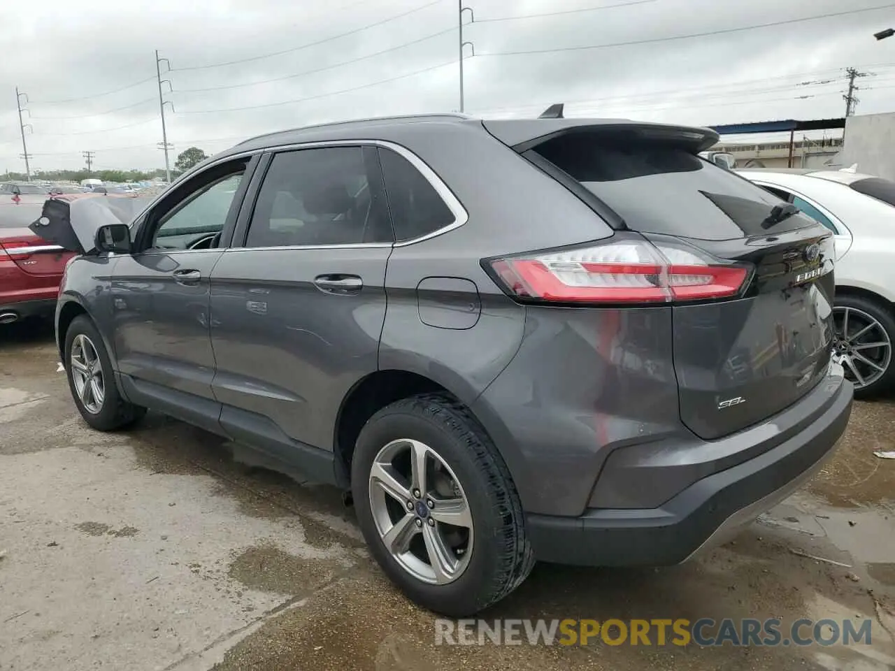 2 fotografías del automóvil dañado 2FMPK3J9XMBA64179 FORD EDGE 2021