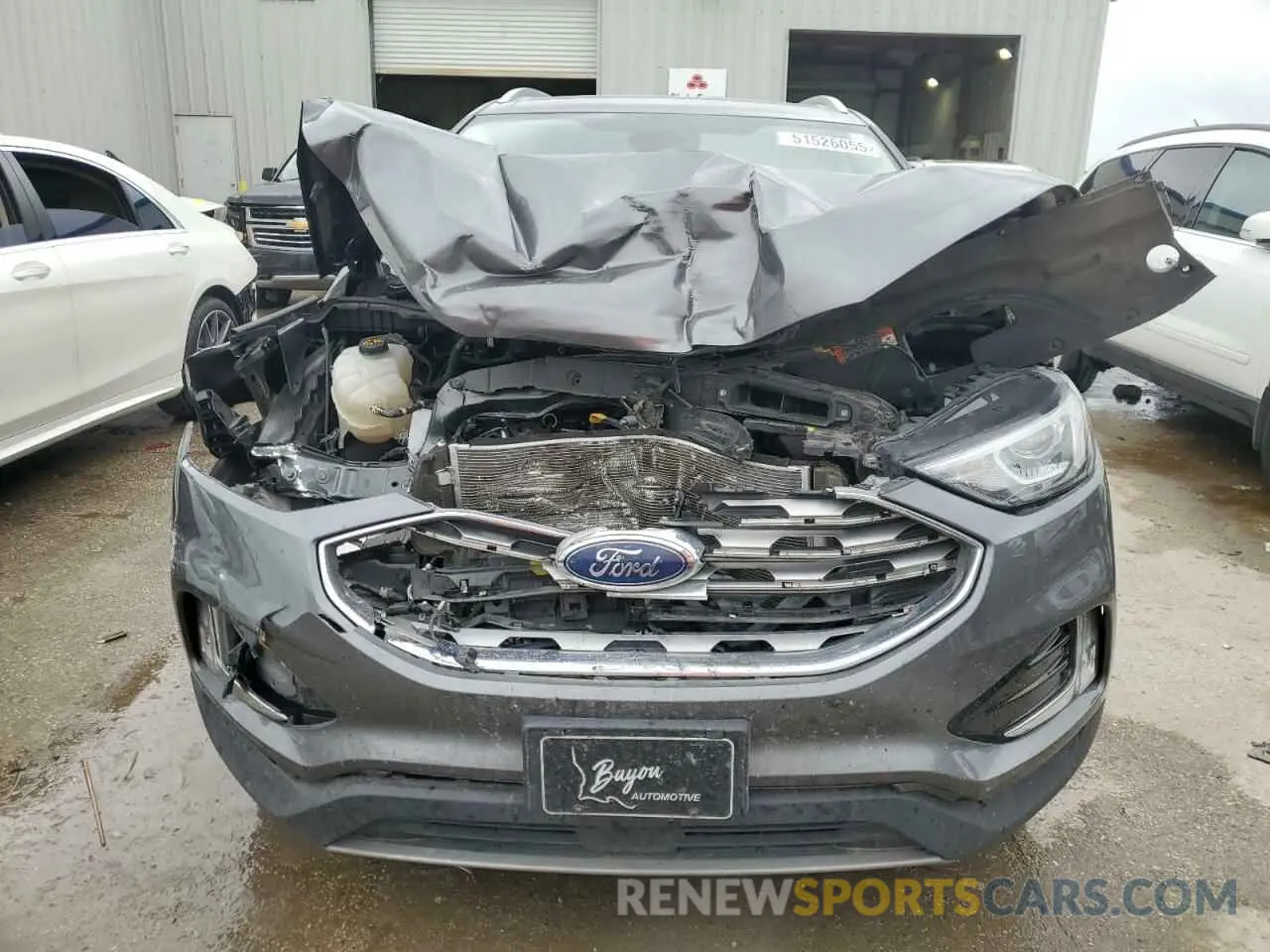 5 fotografías del automóvil dañado 2FMPK3J9XMBA64179 FORD EDGE 2021