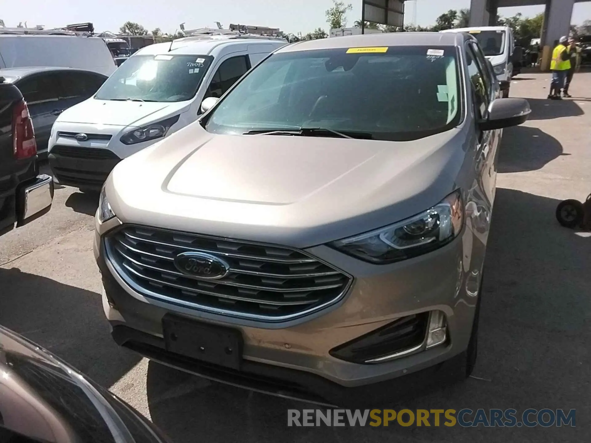 9 fotografías del automóvil dañado 2FMPK3K93MBA50462 FORD EDGE 2021