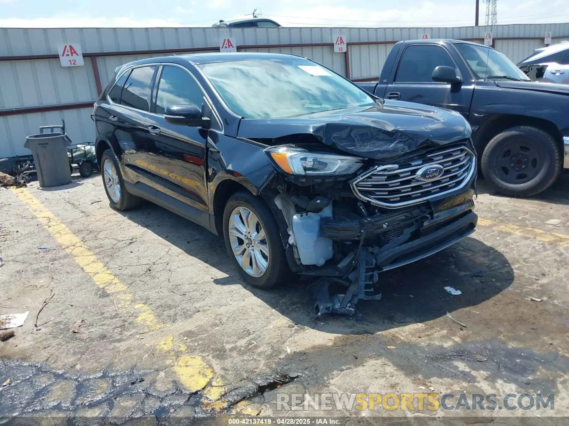 1 fotografías del automóvil dañado 2FMPK3K96MBA16046 FORD EDGE 2021