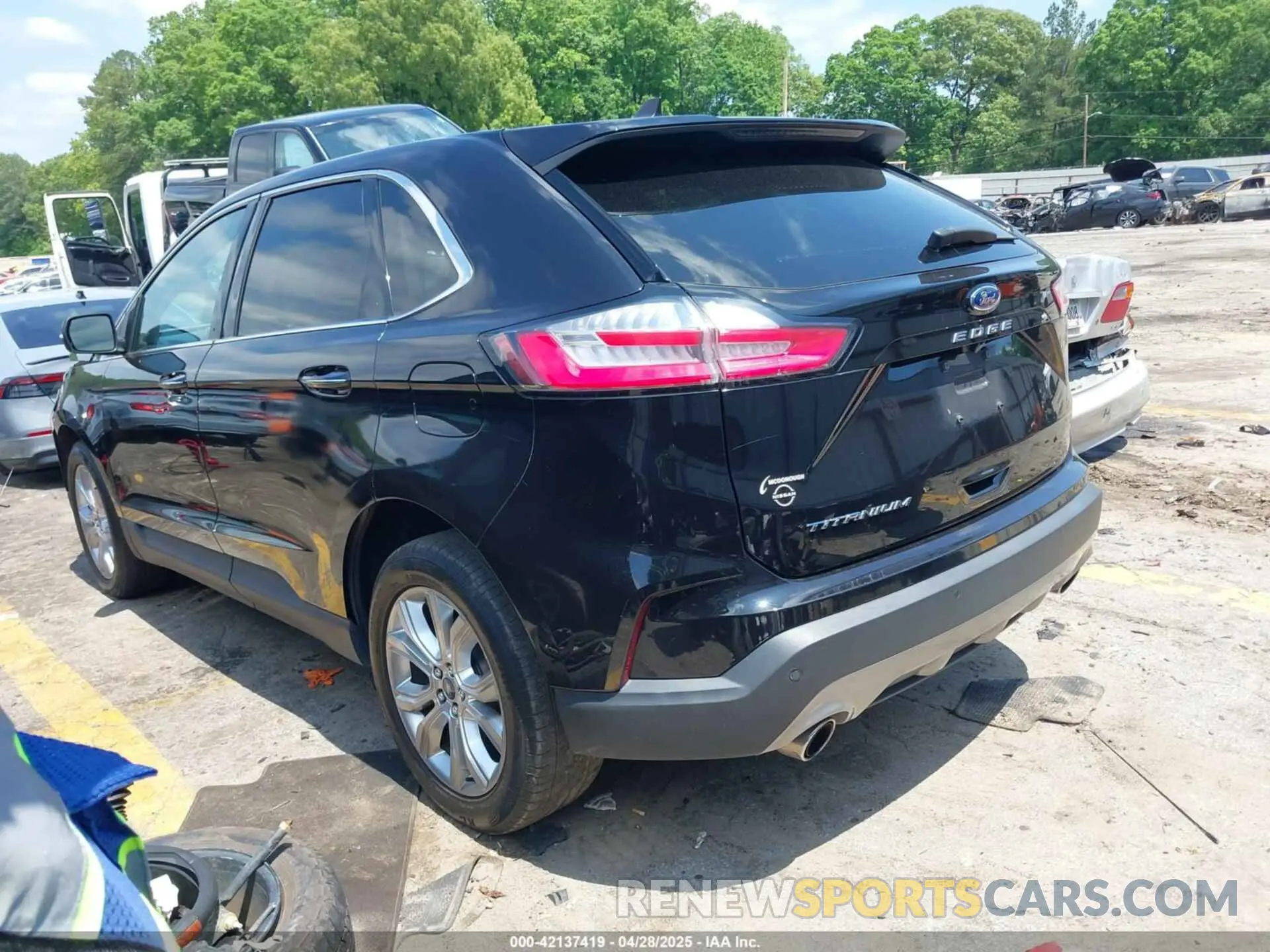 3 fotografías del automóvil dañado 2FMPK3K96MBA16046 FORD EDGE 2021