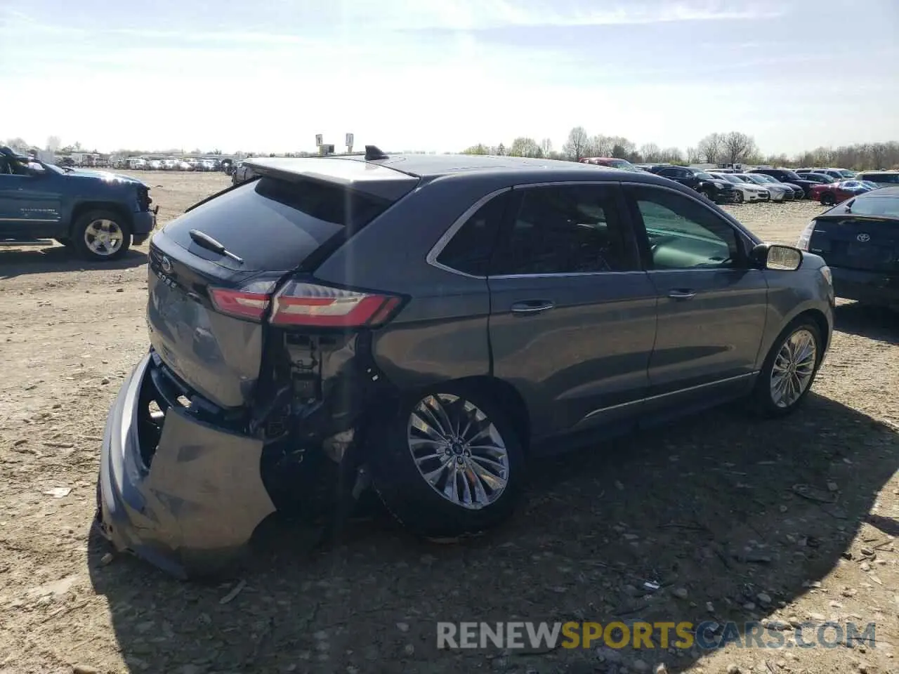 3 fotografías del automóvil dañado 2FMPK3K98MBA45354 FORD EDGE 2021