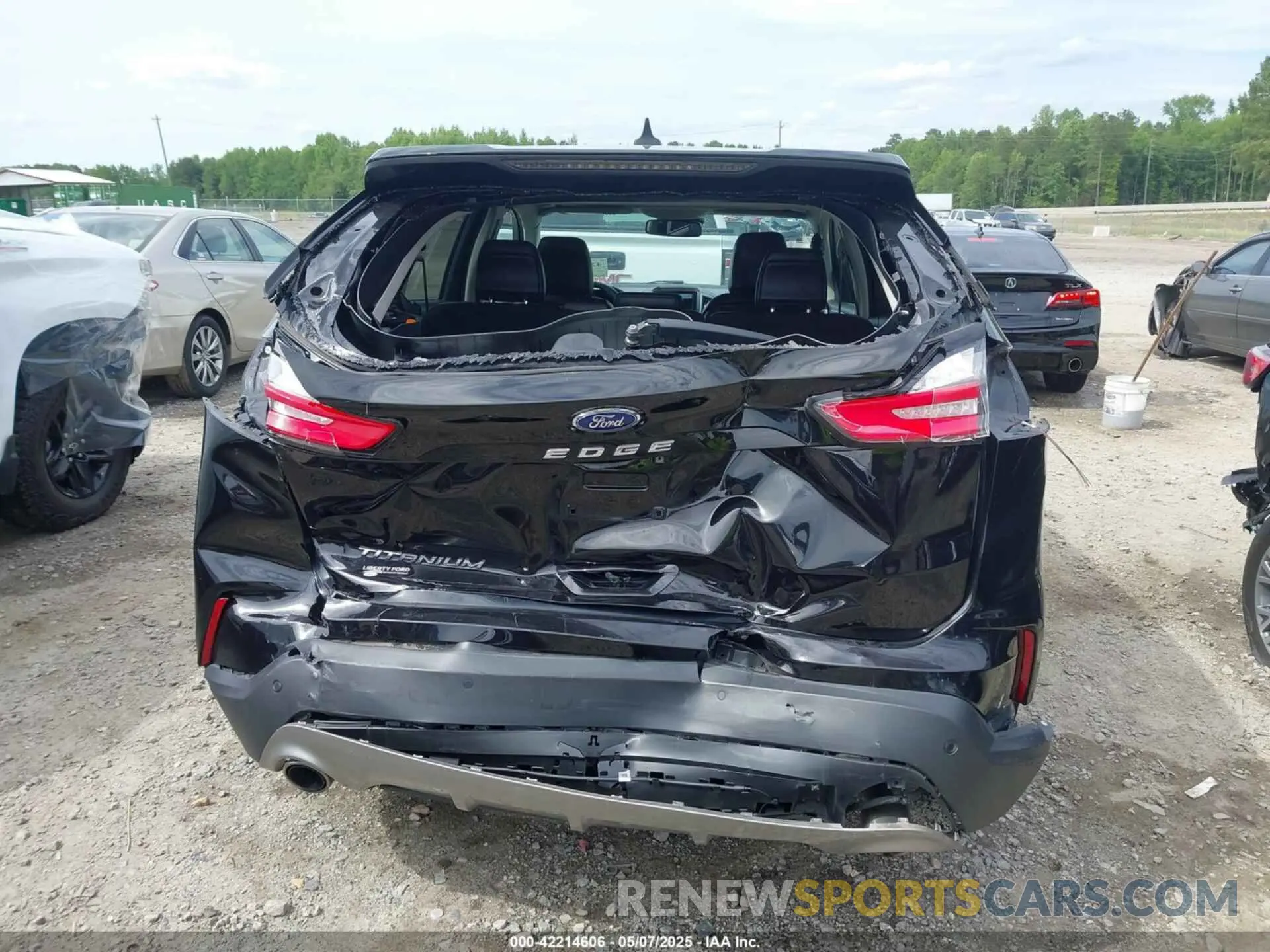 16 fotografías del automóvil dañado 2FMPK3K99MBA16882 FORD EDGE 2021