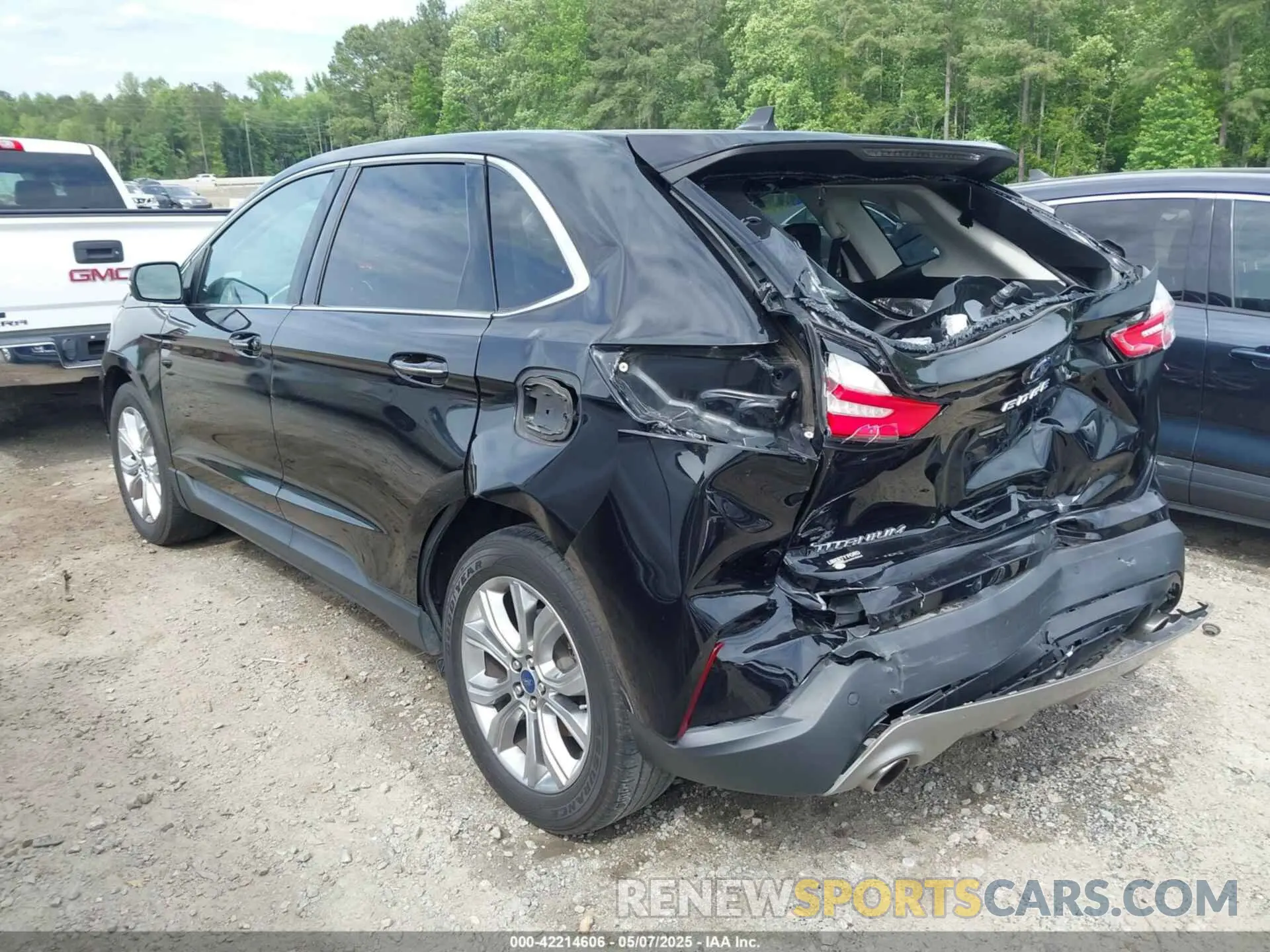 3 fotografías del automóvil dañado 2FMPK3K99MBA16882 FORD EDGE 2021
