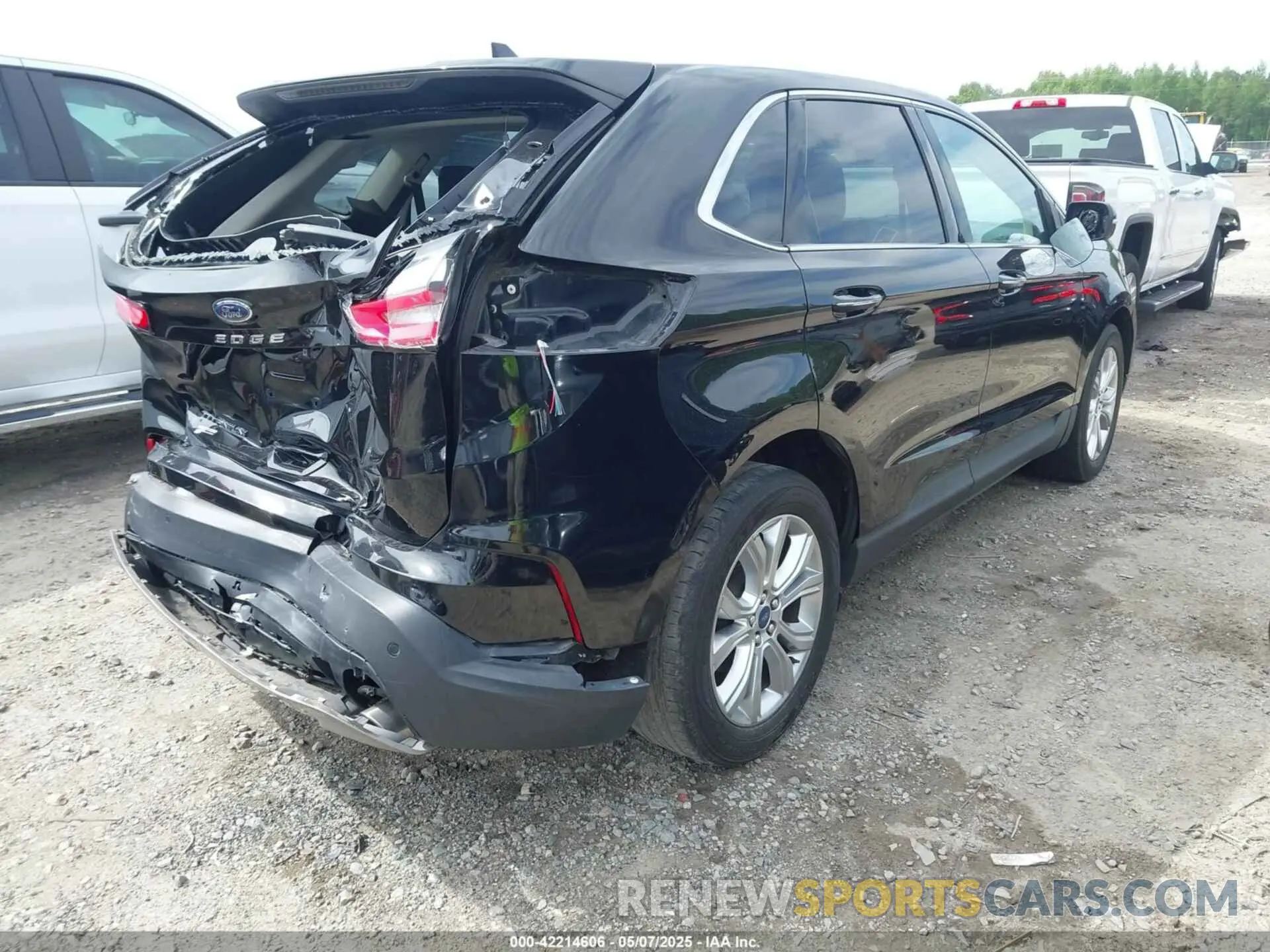 4 fotografías del automóvil dañado 2FMPK3K99MBA16882 FORD EDGE 2021