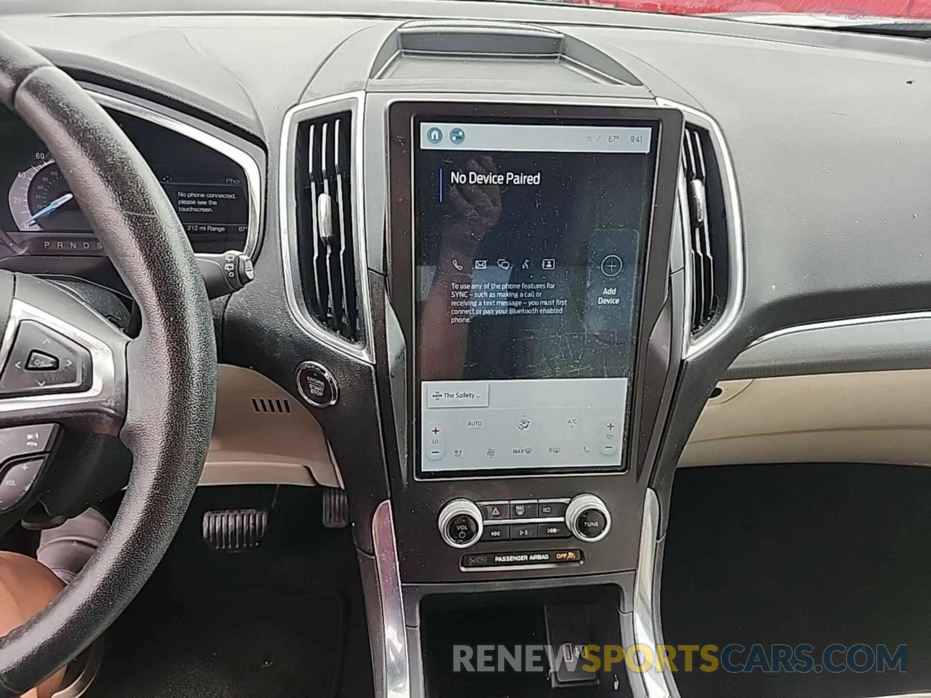 35 fotografías del automóvil dañado 2FMPK3K9XMBA50703 FORD EDGE 2021