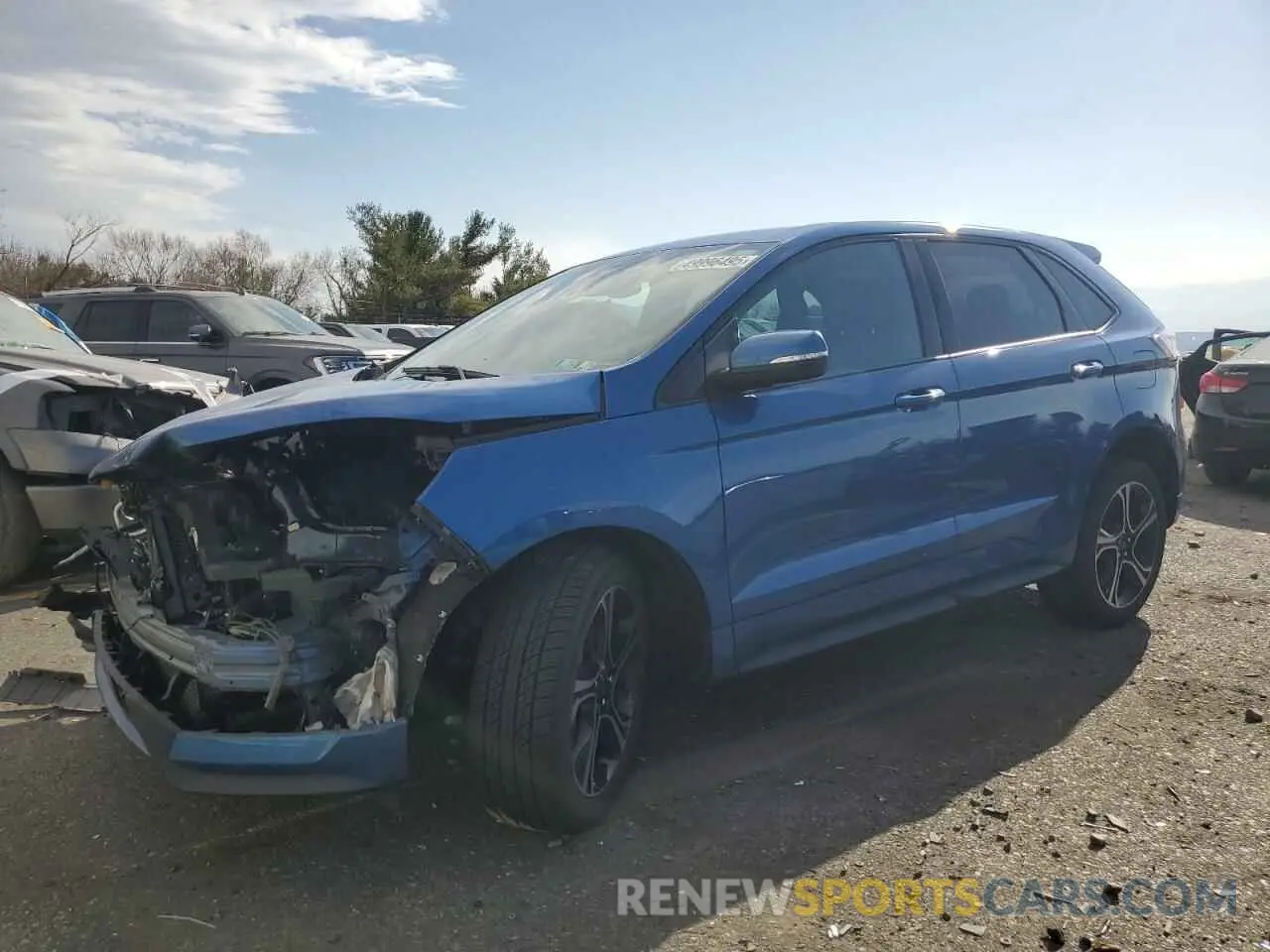1 fotografías del automóvil dañado 2FMPK4AP2MBA36333 FORD EDGE 2021
