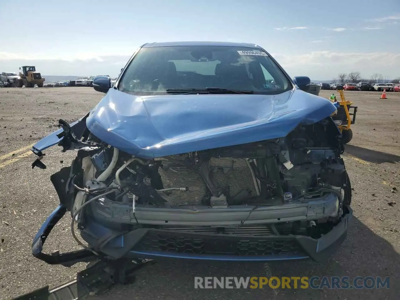 5 fotografías del automóvil dañado 2FMPK4AP2MBA36333 FORD EDGE 2021