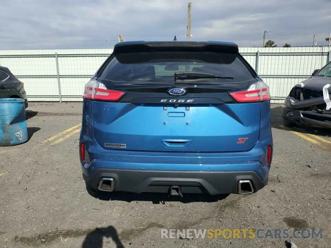 6 fotografías del automóvil dañado 2FMPK4AP2MBA36333 FORD EDGE 2021