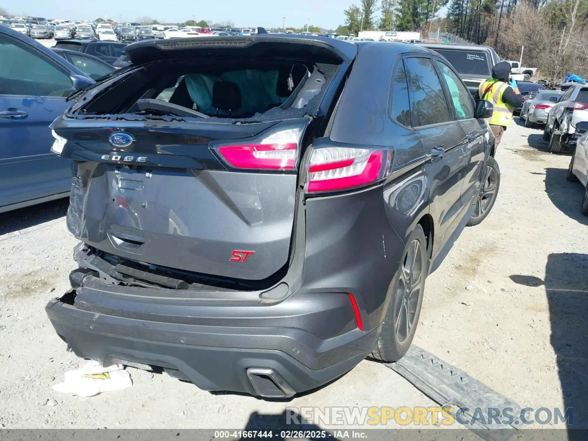 4 fotografías del automóvil dañado 2FMPK4AP6MBA33709 FORD EDGE 2021