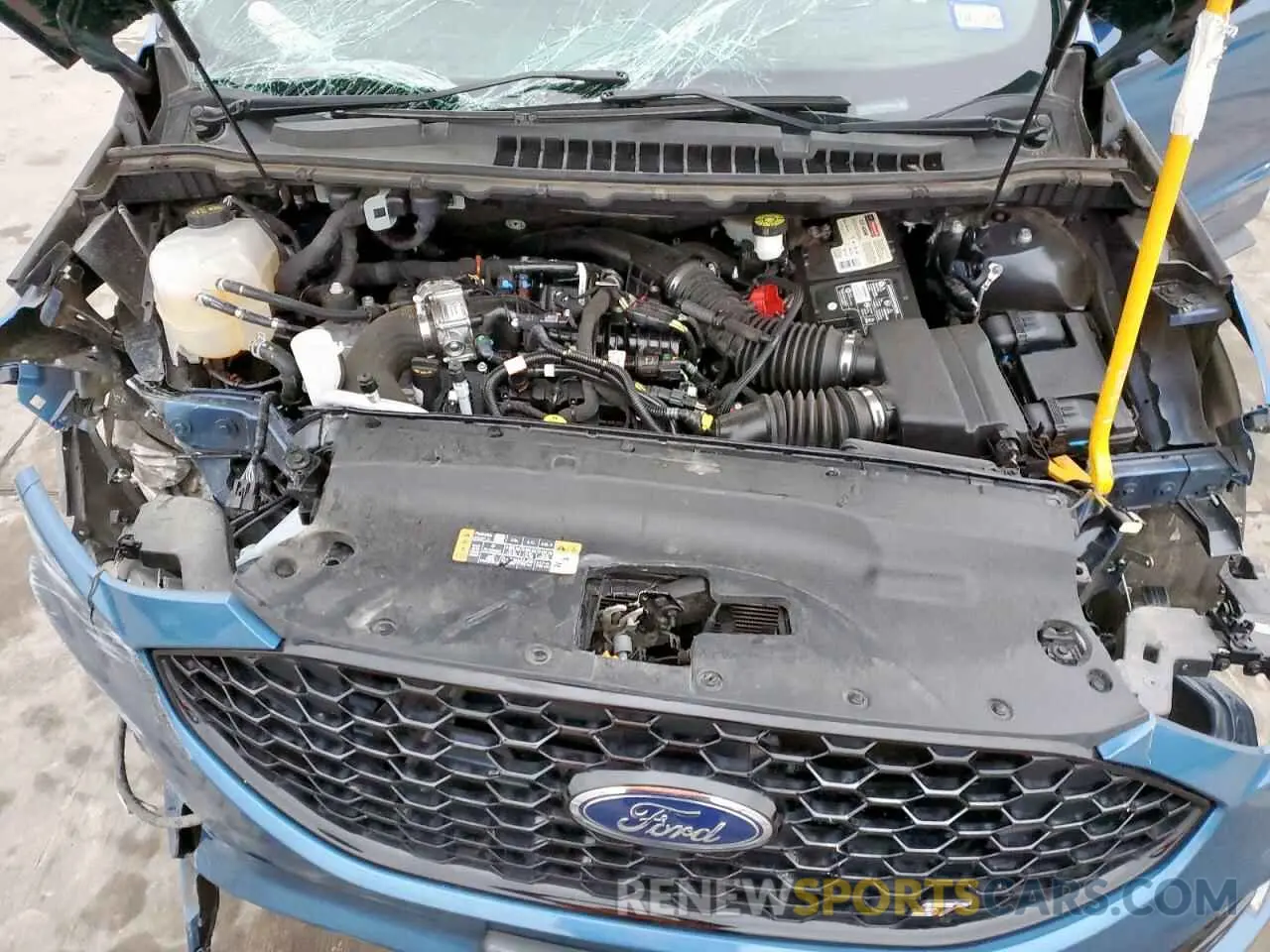 13 fotografías del automóvil dañado 2FMPK4AP8MBA35722 FORD EDGE 2021