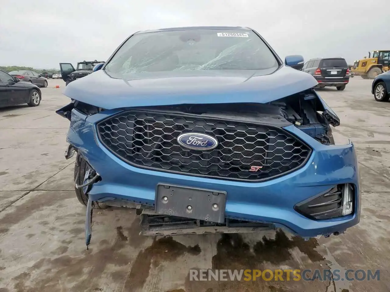 5 fotografías del automóvil dañado 2FMPK4AP8MBA35722 FORD EDGE 2021