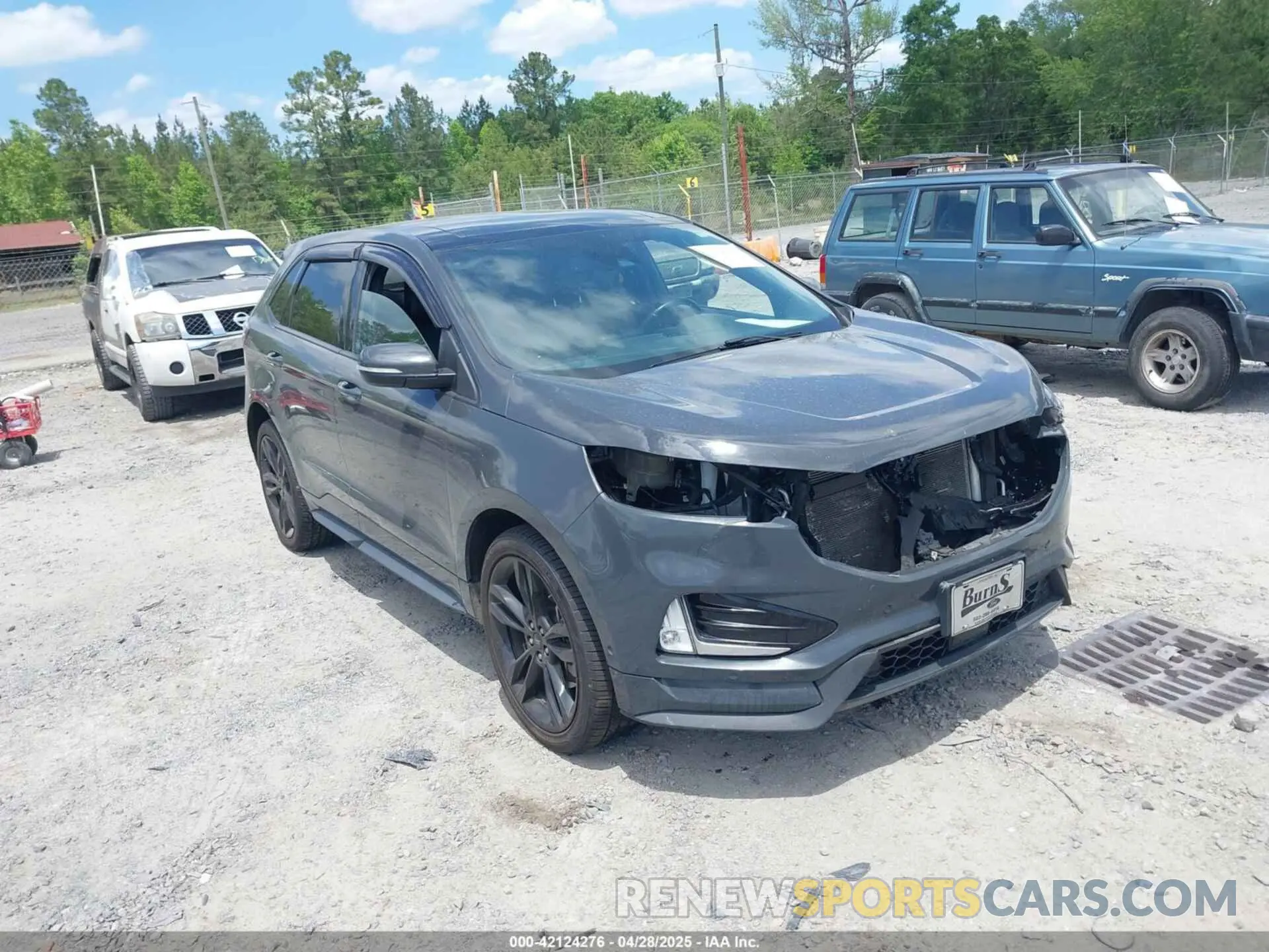 1 fotografías del automóvil dañado 2FMPK4AP9MBA10733 FORD EDGE 2021