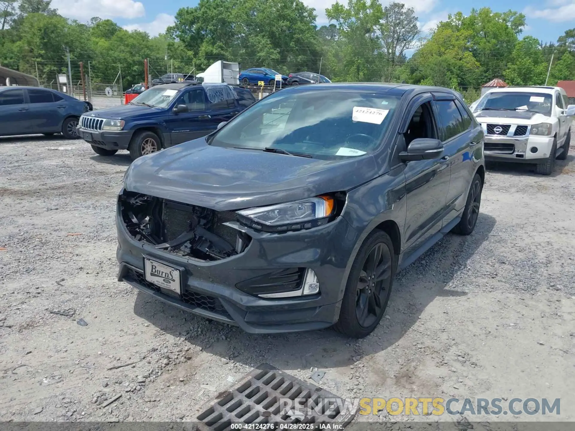 2 fotografías del automóvil dañado 2FMPK4AP9MBA10733 FORD EDGE 2021