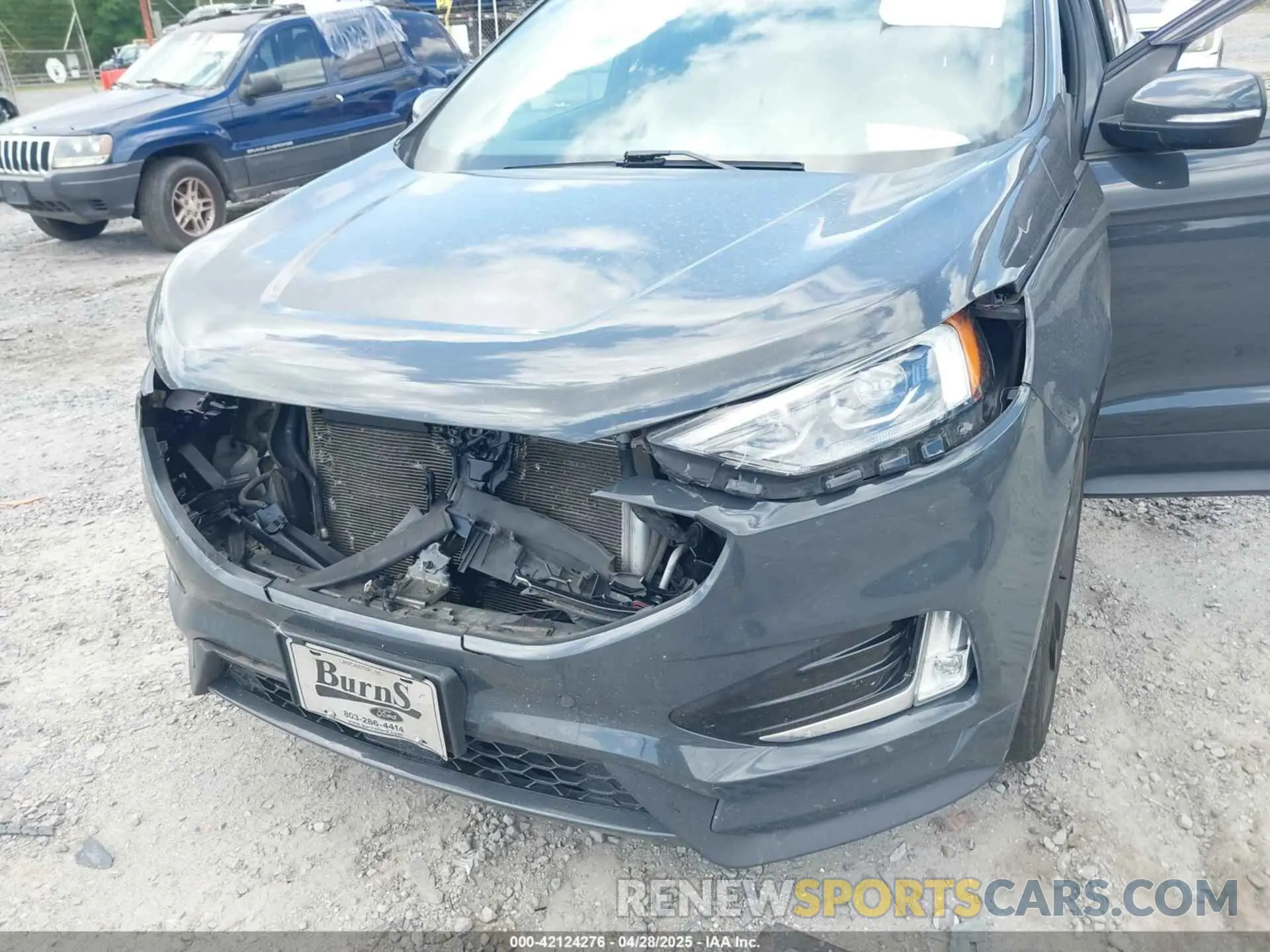 6 fotografías del automóvil dañado 2FMPK4AP9MBA10733 FORD EDGE 2021