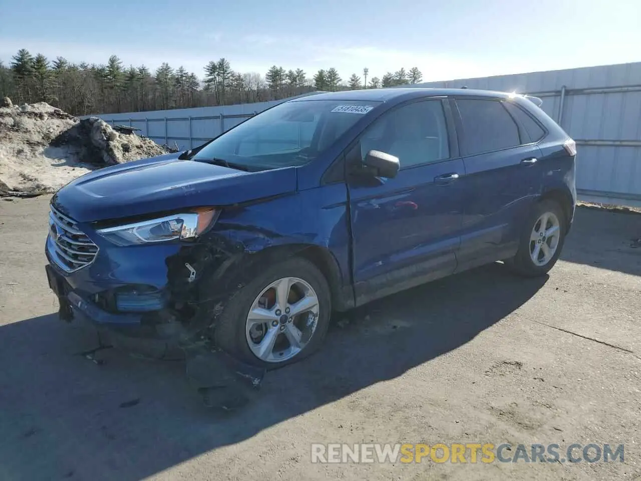 1 fotografías del automóvil dañado 2FMPK4G98MBA23448 FORD EDGE 2021