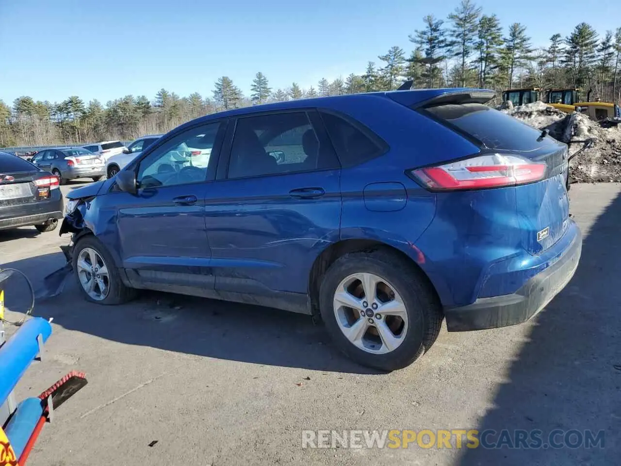 2 fotografías del automóvil dañado 2FMPK4G98MBA23448 FORD EDGE 2021