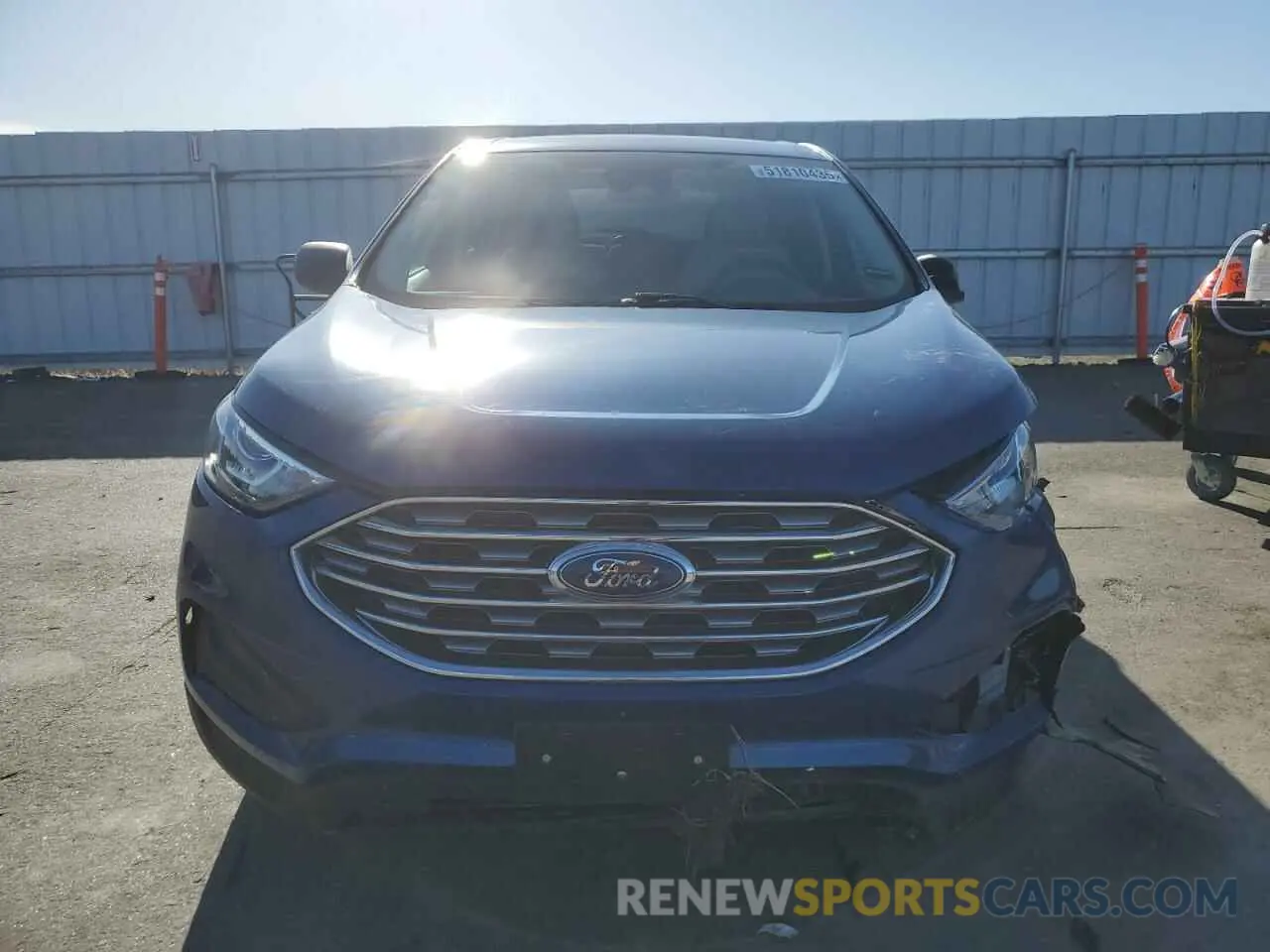 5 fotografías del automóvil dañado 2FMPK4G98MBA23448 FORD EDGE 2021