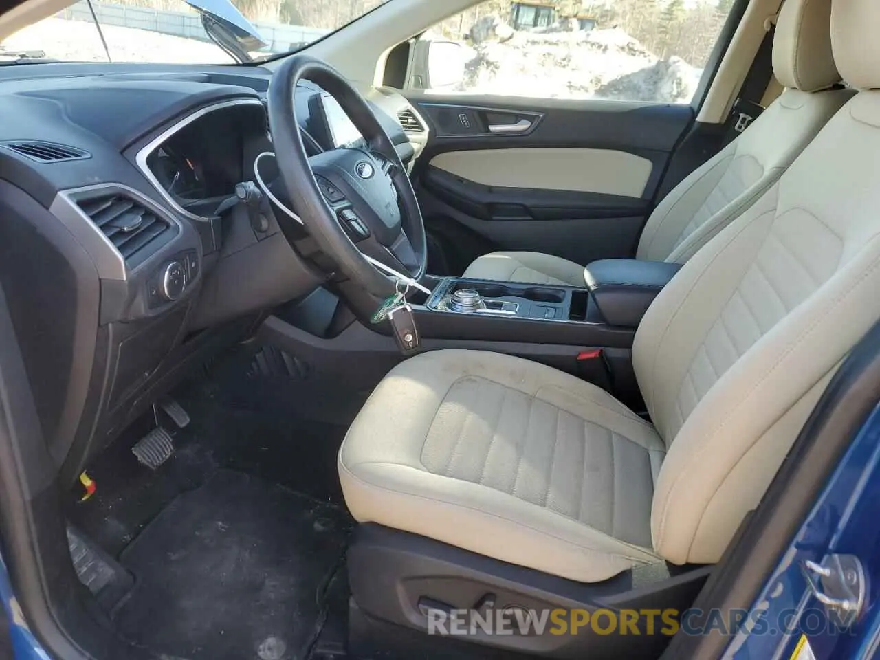 7 fotografías del automóvil dañado 2FMPK4G98MBA23448 FORD EDGE 2021