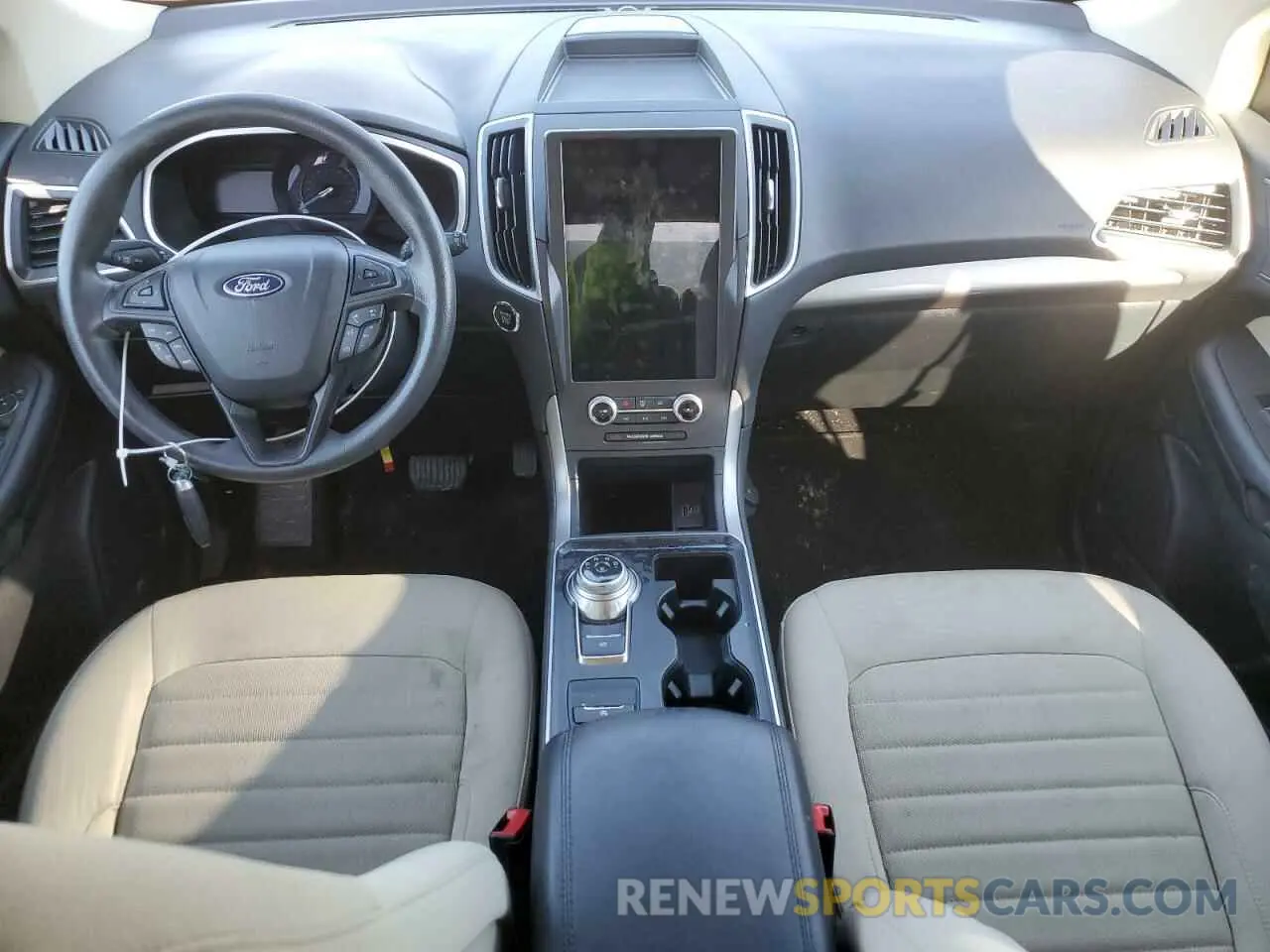 8 fotografías del automóvil dañado 2FMPK4G98MBA23448 FORD EDGE 2021