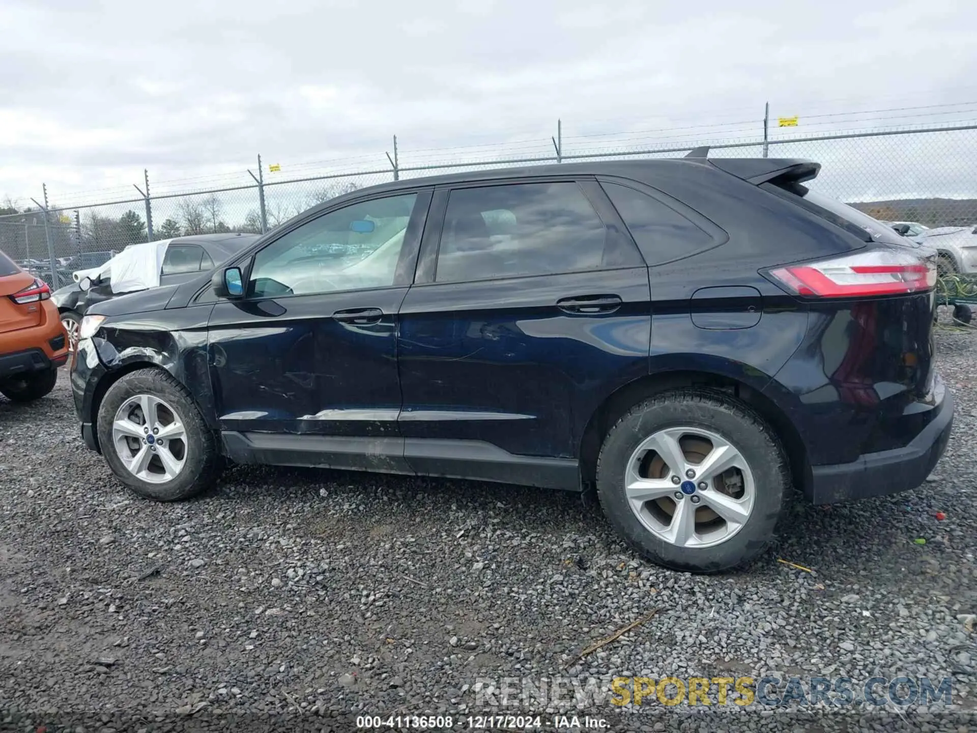 14 fotografías del automóvil dañado 2FMPK4G99MBA29355 FORD EDGE 2021