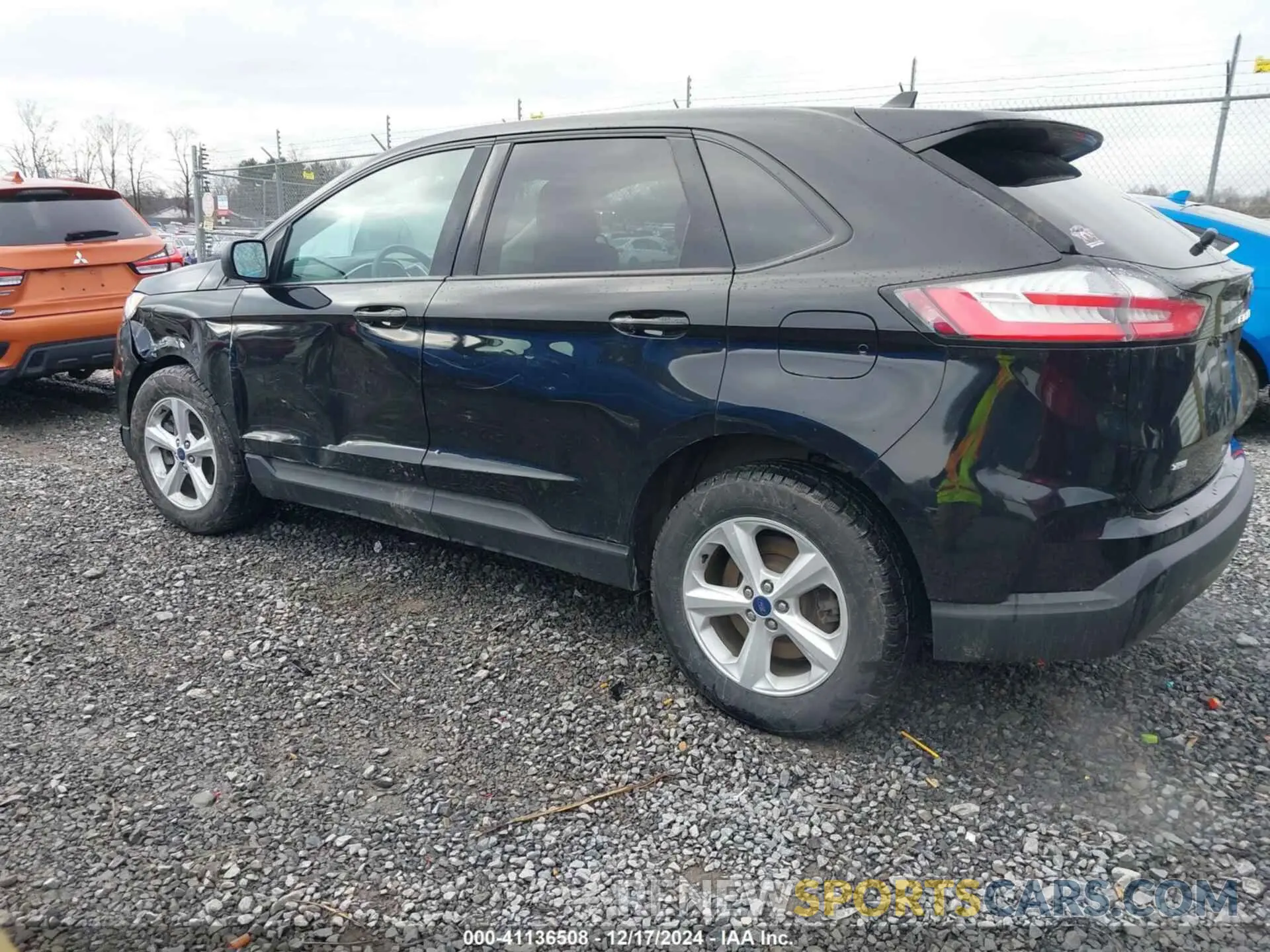 3 fotografías del automóvil dañado 2FMPK4G99MBA29355 FORD EDGE 2021