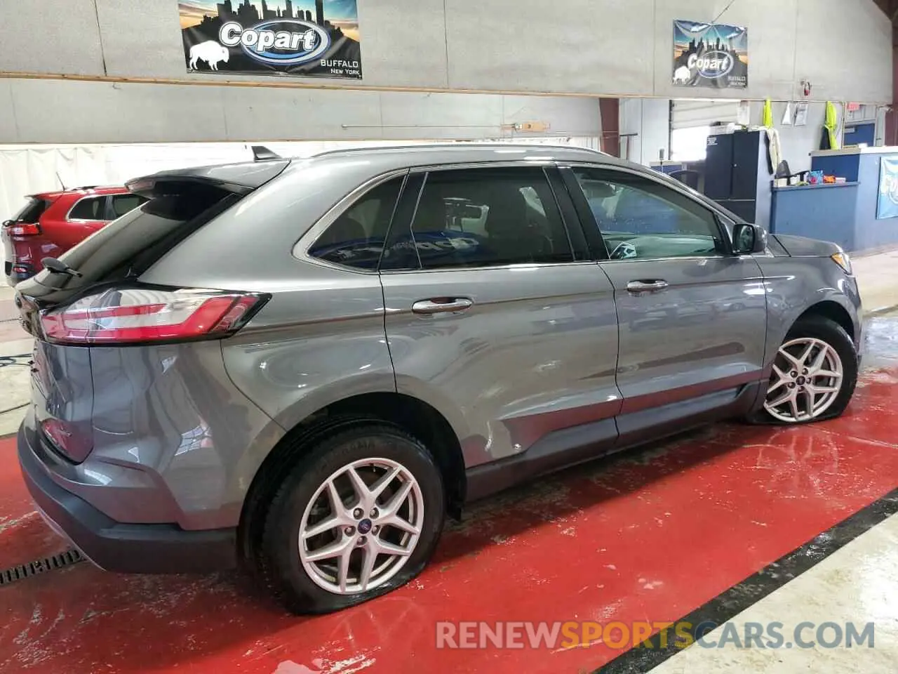 3 fotografías del automóvil dañado 2FMPK4J90MBA02554 FORD EDGE 2021