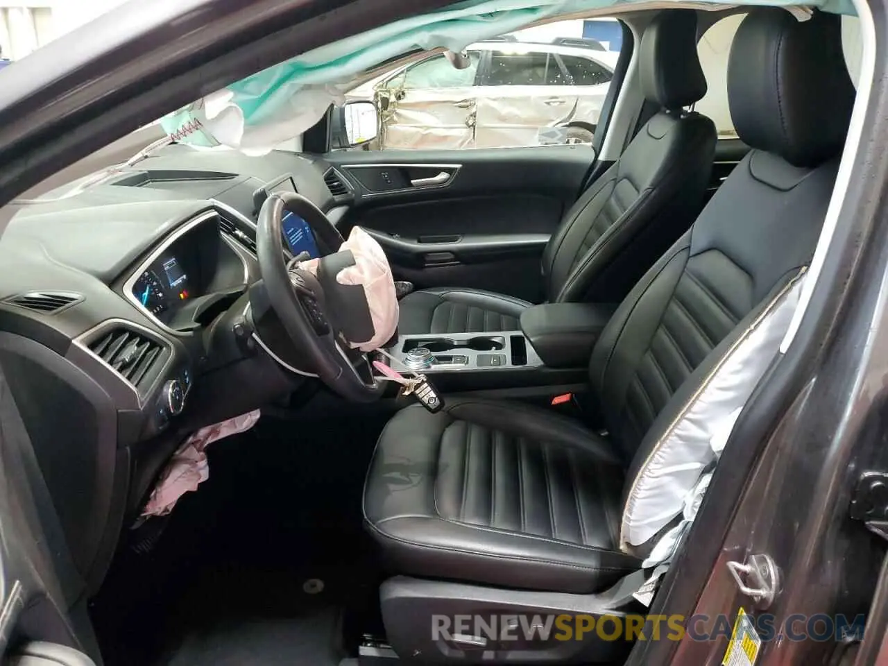 7 fotografías del automóvil dañado 2FMPK4J90MBA02554 FORD EDGE 2021