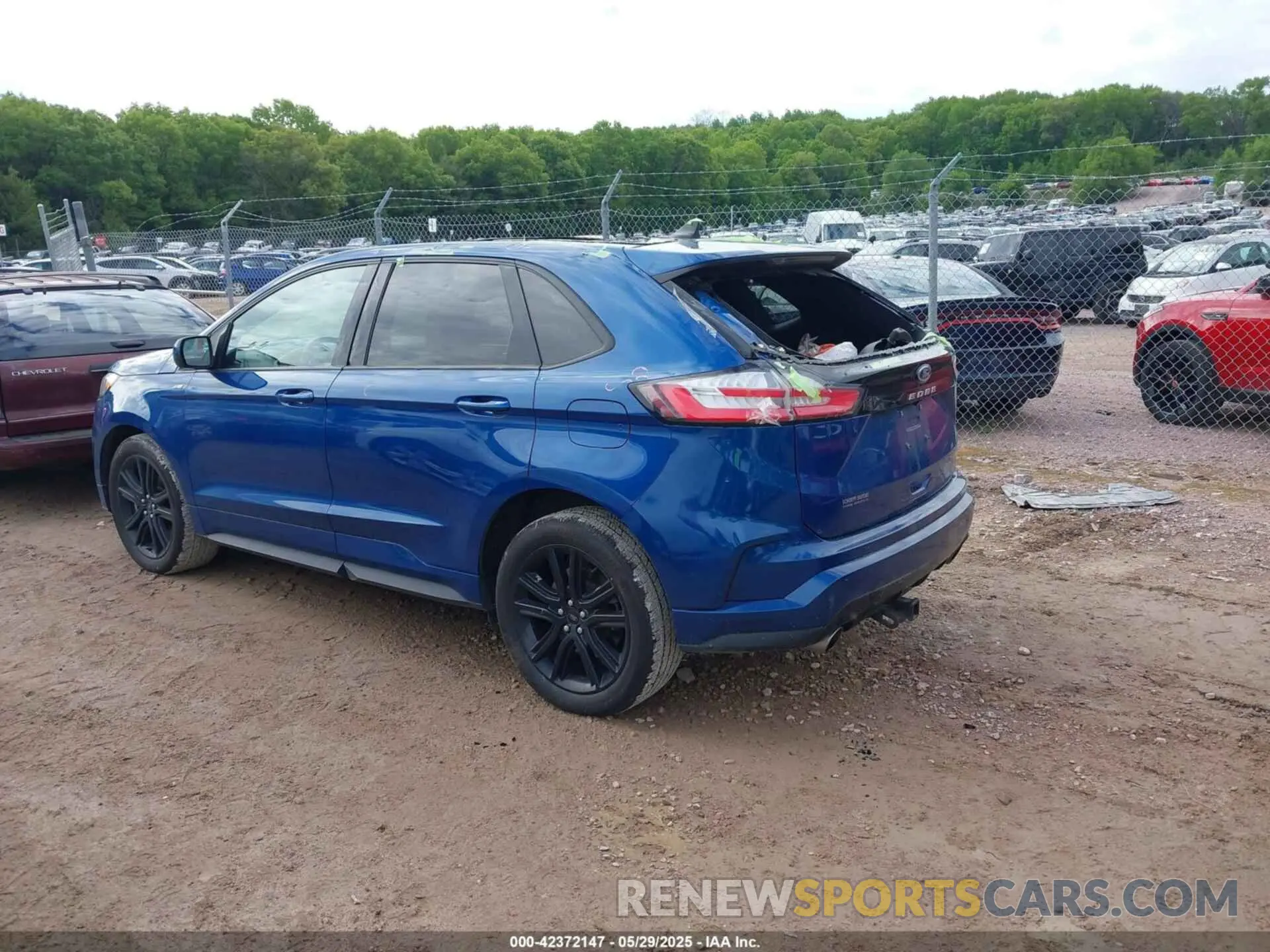 15 fotografías del automóvil dañado 2FMPK4J91MBA52346 FORD EDGE 2021