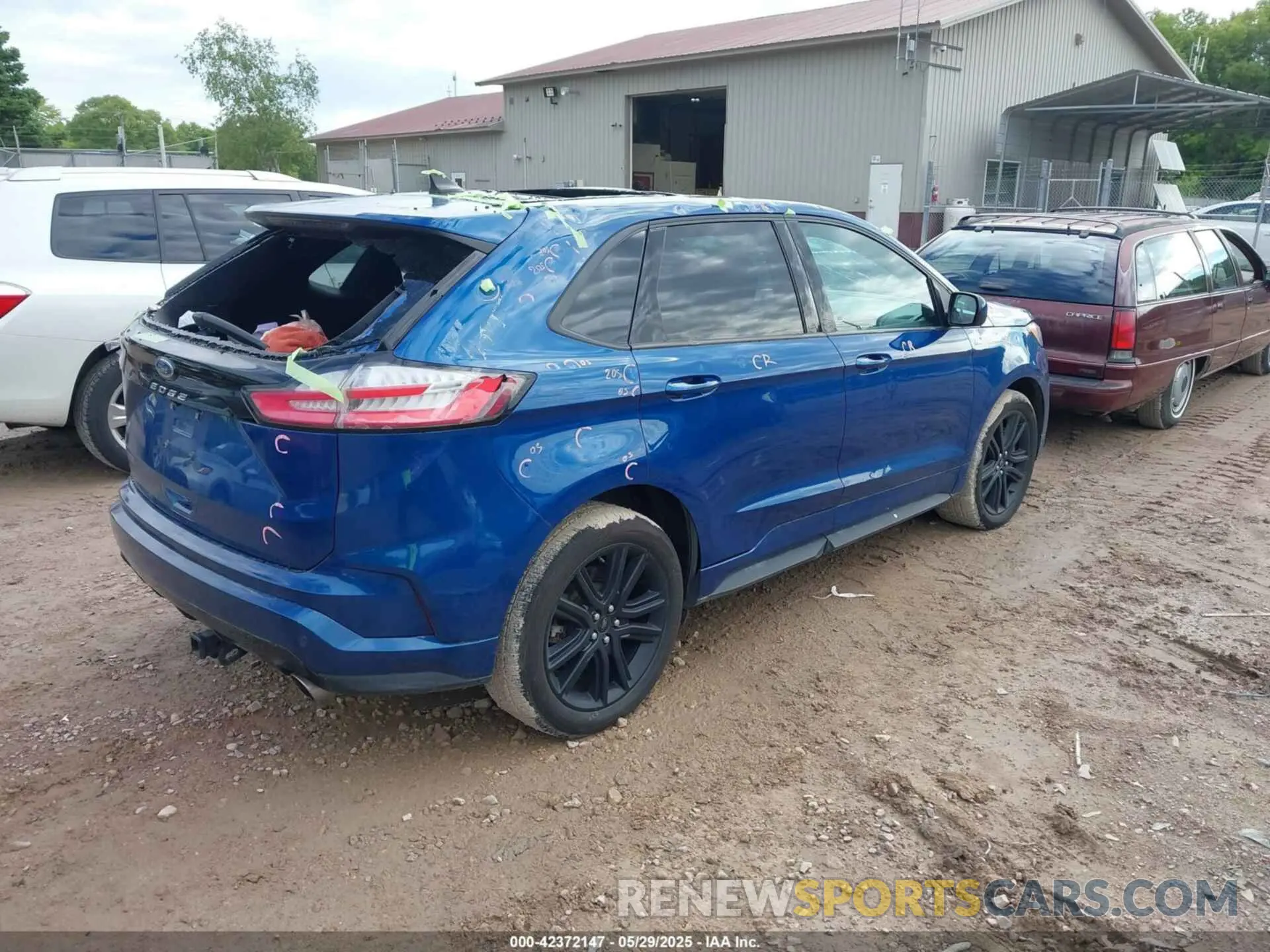 4 fotografías del automóvil dañado 2FMPK4J91MBA52346 FORD EDGE 2021