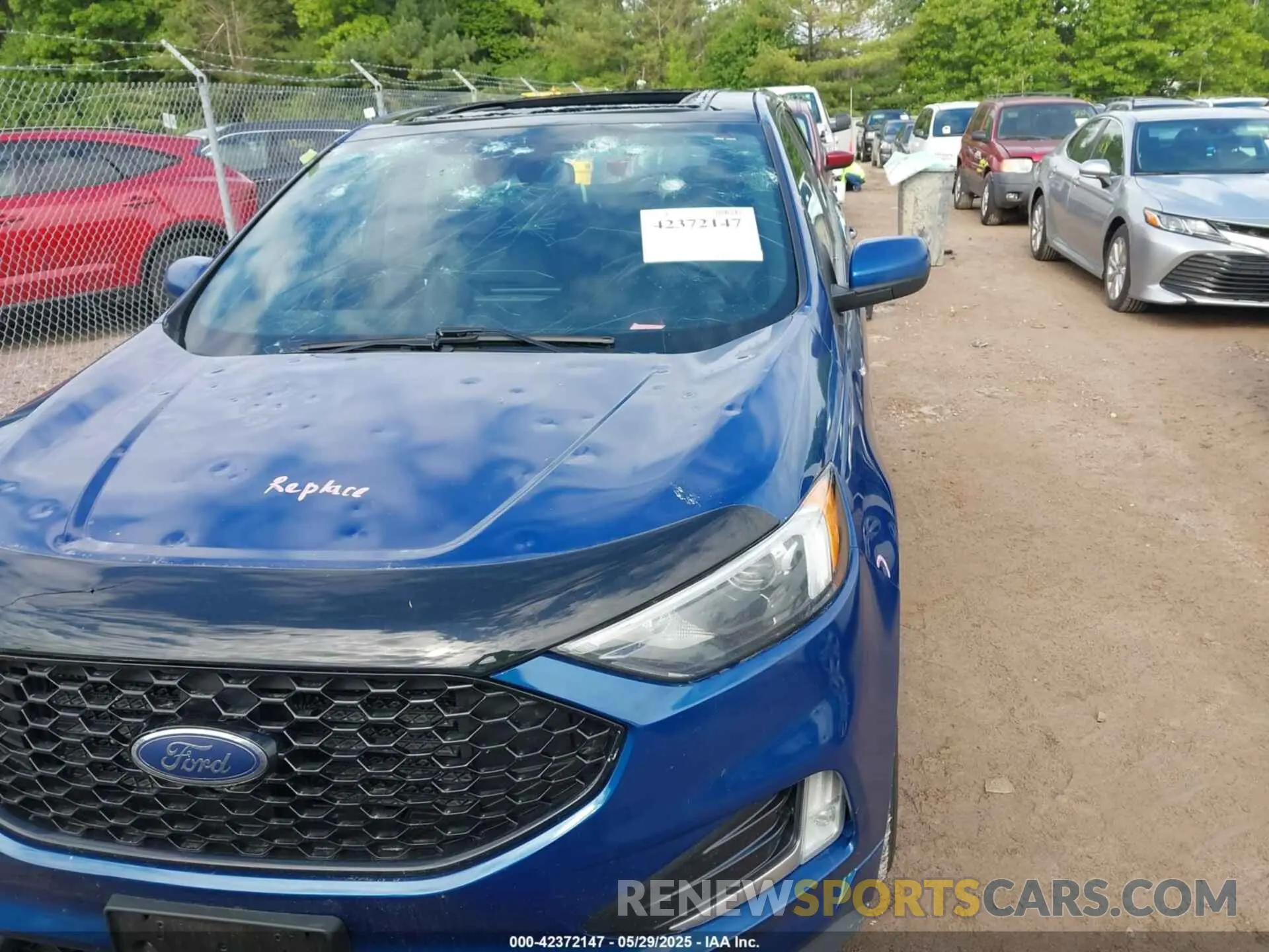 6 fotografías del automóvil dañado 2FMPK4J91MBA52346 FORD EDGE 2021