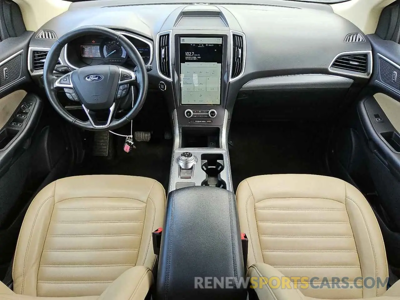 8 fotografías del automóvil dañado 2FMPK4J92MBA05634 FORD EDGE 2021