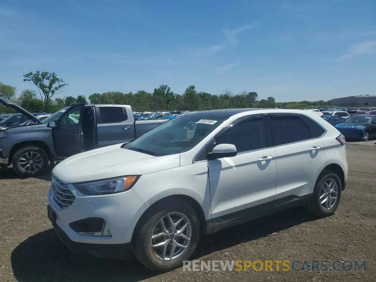 1 fotografías del automóvil dañado 2FMPK4J92MBA47754 FORD EDGE 2021