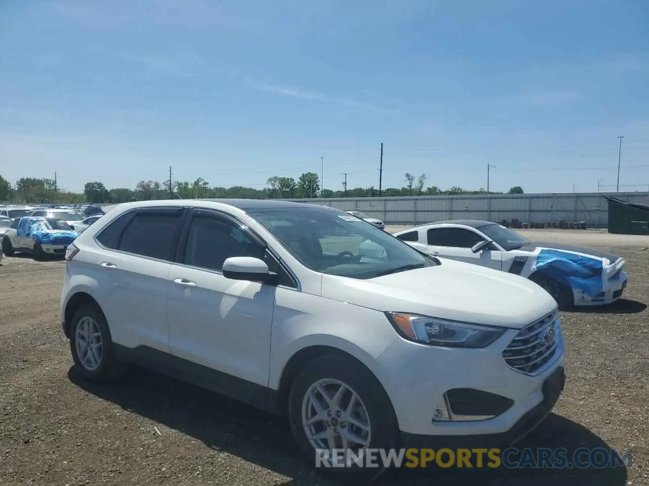 4 fotografías del automóvil dañado 2FMPK4J92MBA47754 FORD EDGE 2021