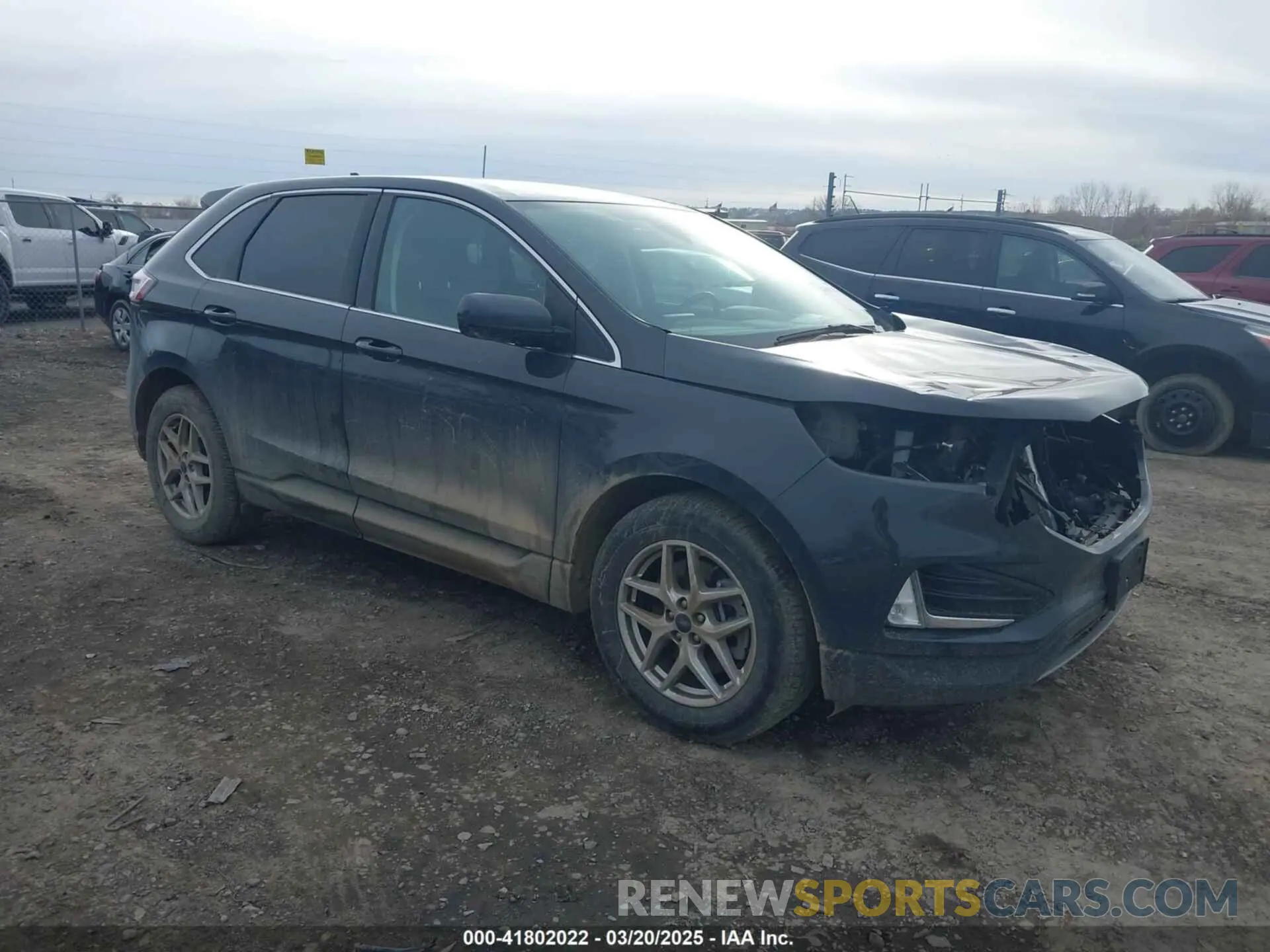 1 fotografías del automóvil dañado 2FMPK4J93MBA05027 FORD EDGE 2021