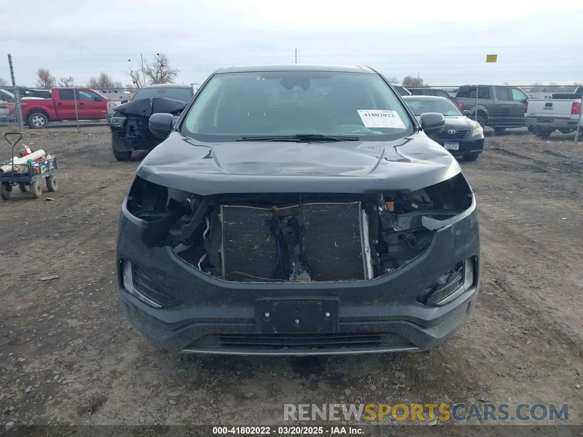 13 fotografías del automóvil dañado 2FMPK4J93MBA05027 FORD EDGE 2021