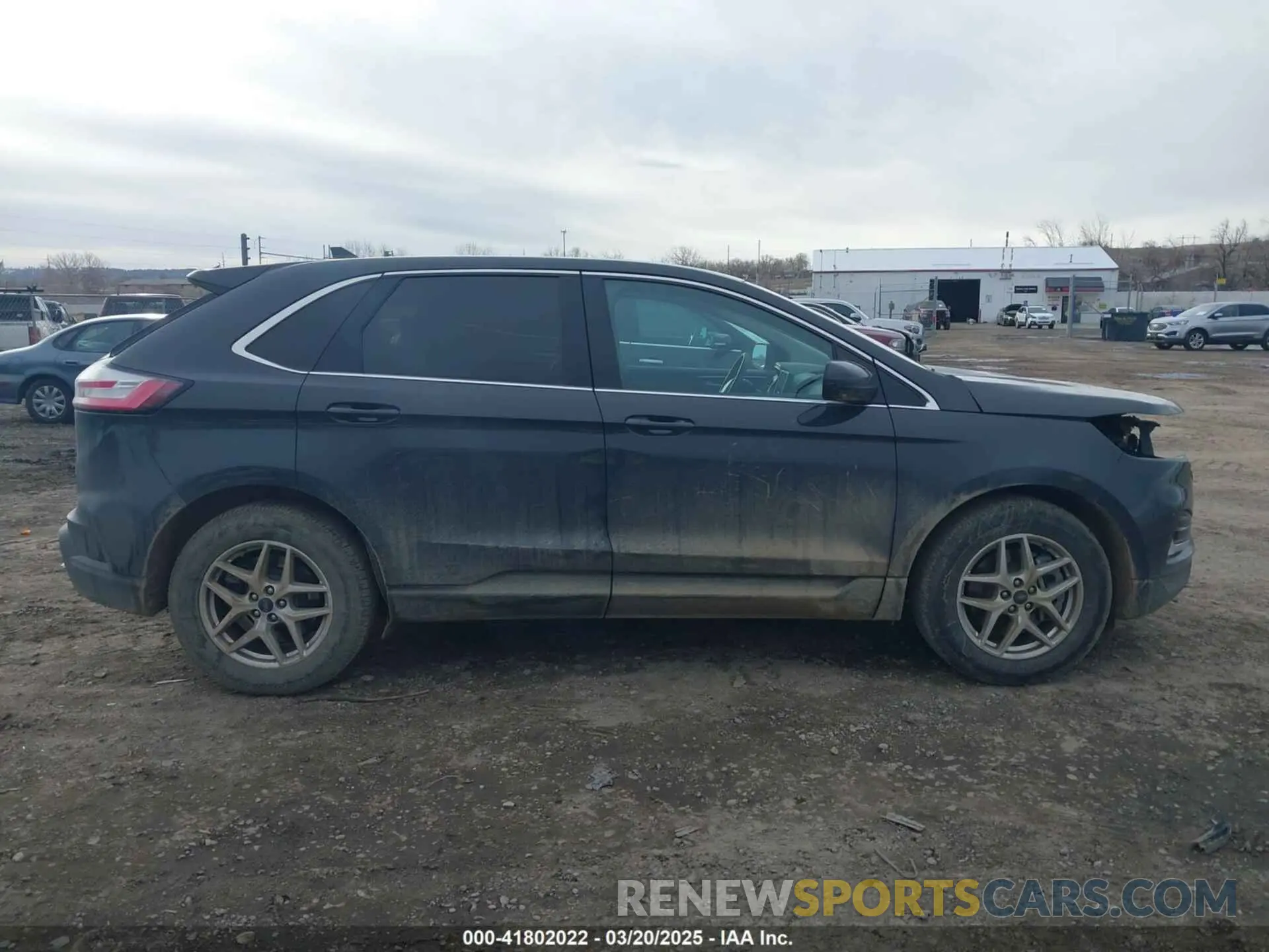 14 fotografías del automóvil dañado 2FMPK4J93MBA05027 FORD EDGE 2021